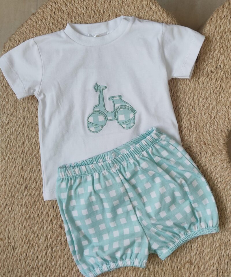 Conjunto bebé bicicleta
